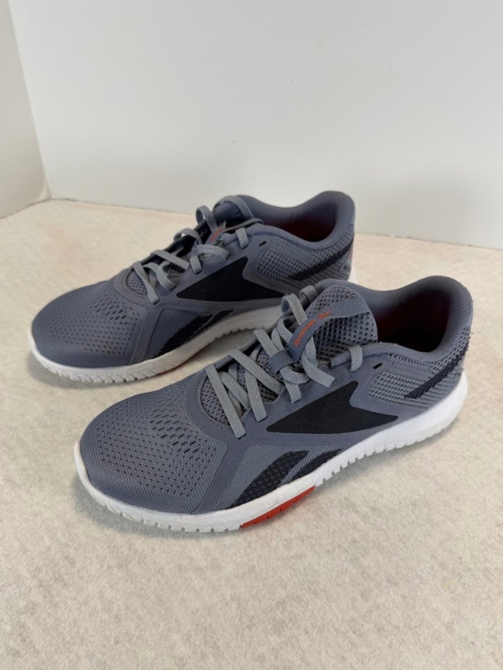 Reebok Flexagon Energy TR Mens 9 Gray Black Training Running Shoes